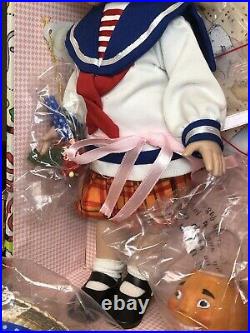 10 Tonner Mary Engelbreit Ann Estelle Blonde Sailor With 7 Extra Outfits Trunk