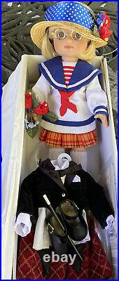 10 Tonner Mary Engelbreit Ann Estelle Conductor Doll Two Outfits