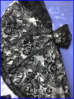 16 Outfit Sized For Tonner Gene Doll Peaches Pancake Black Velvet Dress tt131 16 Outfit Sized For Tonner Gene Doll Peaches Pancake Black Velvet Dress tt131