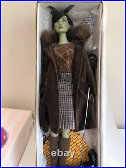 16 Tonner Doll Wizard Of Oz Wicked Witch West Green Skin 2006 Brown Outfit