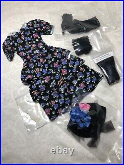 16 Tonner Ellowyne Wilde Doll Outfit Easy Does It Floral Dress Hoses Boots H39