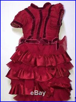 16 Tonner Ellowyne Wilde Lonely Heart Limited 400 Convention Red Gown Outfit