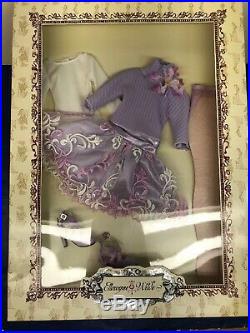 16 Tonner Ellowyne Wilde Longing For Lillies Outfit Purple Dress Mint NRFB