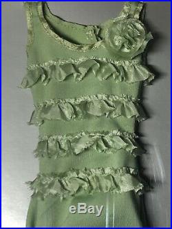 16 Tonner Outfit 80 Degrees Cute Pale Green Ruffle Dress Mint NRFB #T #B