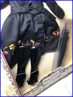 16 Tonner Outfit Ellowyne Wilde Drizzle Doldrums Umbrella Boots Mint NRFB #T