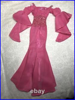 16 Tonner Tyler Wentworth Outfit Queens Court Pink Beaded Gown Dress Heels +44