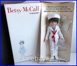 1997 Tonner 14 Betsy McCall Sailor LE 100 Modern Doll Convention SIGNED New