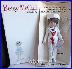 1997 Tonner 14 Betsy McCall Sailor LE 100 Modern Doll Convention SIGNED New