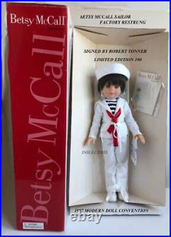 1997 Tonner 14 Betsy McCall Sailor LE 100 Modern Doll Convention SIGNED New HTF