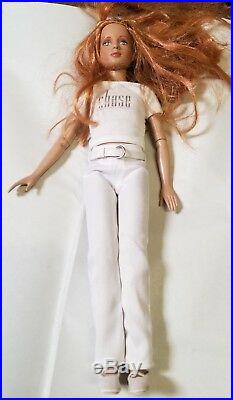 2004 Tonner Girl Doll Strawberry Blonde Hair Blue Eyes 12 with Outfit