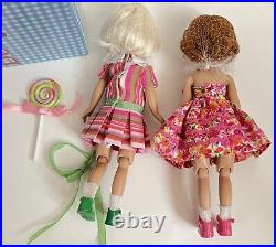 2 Beautiful Tonner Tiny Betsy McCall 8 Doll Spring Summer Dress