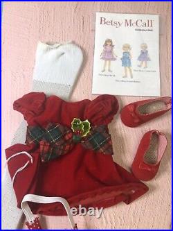 2 Betsy McCall Christmas Outfits for 14 Inch Doll by Robert Tonner