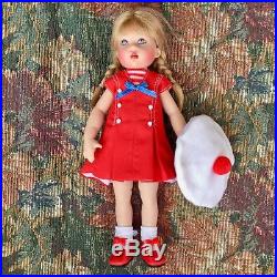 7.5 KISH RILEY Doll Redressed in Tonner Original Betsy McCall Red SAILOR Outfit