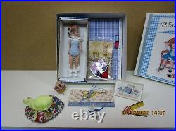 8 Tiny BETSY MCCALL, Classic Dots with sewing box, dress pattern & accessories