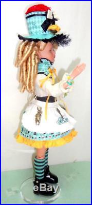 Alice in Wonderland Tonner 12 Doll +DollHeart Outfit Tea Cup Hat March Hare Box