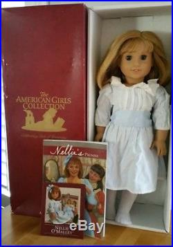 American Girl Retired Nellie Doll in Box! With Book & Outfit! Samantha Friend