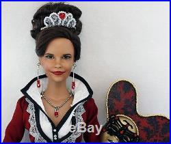 Barbara Hershey as Cora Queen of Hearts OUAT OOAK portrait repaint and outfit