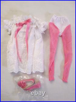 Basic Patience Tonner Doll Outfit & Wig Wilde Imagination Space Buns White Dress Basic Patience Tonner Doll Outfit & Wig Wilde Imagination Space Buns White Dress