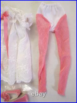 Basic Patience Tonner Doll Outfit & Wig Wilde Imagination Space Buns White Dress Basic Patience Tonner Doll Outfit & Wig Wilde Imagination Space Buns White Dress