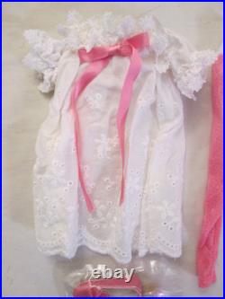 Basic Patience Tonner Doll Outfit & Wig Wilde Imagination Space Buns White Dress Basic Patience Tonner Doll Outfit & Wig Wilde Imagination Space Buns White Dress