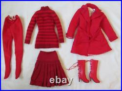 Big Apple Rouge Tyler Wentworth Tonner Doll Outfit Pieces 2004 Red Sweater Skirt Big Apple Rouge Tyler Wentworth Tonner Doll Outfit Pieces 2004 Red Sweater Skirt
