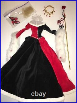 CORONATION QUEEN OF HEARTS OUTFIT ONLYfor Tonner 16 Tyler Fashion DollsLE250