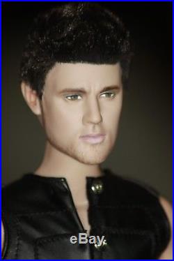 Channing Tatum tonner male doll sculpt repaint and new hair OOAK with outfit 17
