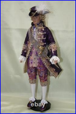 Custom Made to Order OOAK Handmade clothes for Tonner 17MATT French Court Suit Custom Made to Order OOAK Handmade clothes for Tonner 17MATT French Court Suit