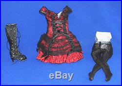 Dark Heart Pru outfit only Fit Ellowyne 16 Wilde Imagination Halloween Complete