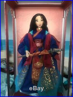 Disney Store 17 limited edition MULAN Doll With Extra Tonner Geisha Outfit