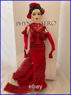 Drop Dead Red Evangeline Ghastly DOLL & OUTFIT used Tonner Wilde Phyn & Aero