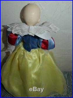 Ellowyne Far East Resin Doll Dressed In Snow White Outfit With Wig & Shoes