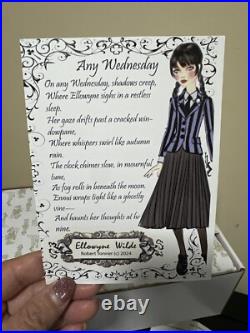 Ellowyne Wilde Any Wednesday Addams Inspired VDC Tonner 16 Doll Le 400