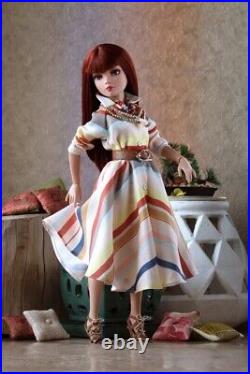 Ellowyne Wilde Earning Her Stripes NUDE DOLL ONLY with stand Tonner Boutique