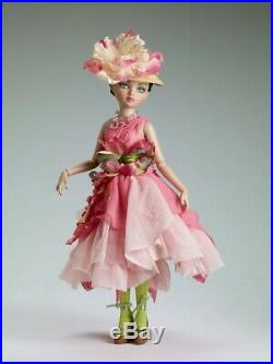 Ellowyne Wilde Secret Garden Rose COMPLETE DOLL + OUTFIT + stand Tonner doll