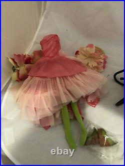 Ellowyne Wilde Secret Garden Rose OUTFIT Tonner Wilde Imagination hat dress