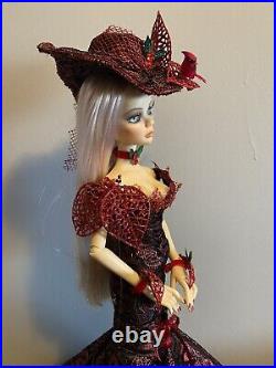 Evangeline Ghastly Ooal Handmade Red Christmas