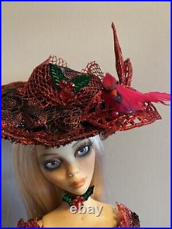 Evangeline Ghastly Ooal Handmade Red Christmas