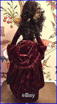 Evangeline Ghastly Shadow Figures Doll with OOAK Outfit Tonner Wilde