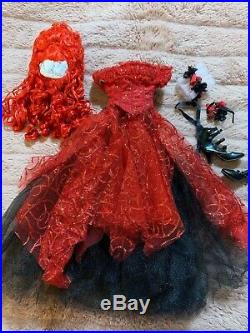 Evangeline Ghastly Whine & Roses Outfit With Wig