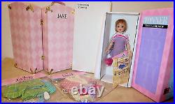 Exclusive Tonner Club JANE 14 NRFB doll & 2 outfits, New Trunk, all never used