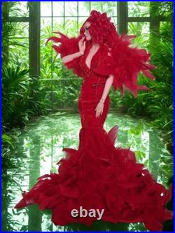 FANCY REDDAREMPTION Gown For Inamorata Iplehouse Fashion, Amicus, KD, Tonner Dolls