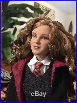 Harry Potter Hermione doll in Hogwarts school outfit by Robert Tonner