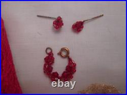 Holiday Grand Brenda Starr Tonner Doll Outfit 300 Made 2007 fits Tyler Red Lace