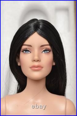 LACIE CHURCHILL BASIC 16 WIGGED NUDE DOLL Long Black Hair Tonner RTB102 Body