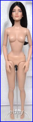 LACIE CHURCHILL BASIC 16 WIGGED NUDE DOLL Long Black Hair Tonner RTB102 Body