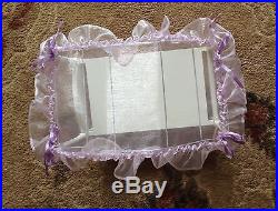 LE TONNER TINY BETSY McCall Lilac Canopy BED SET Bed, Doll, Outfit Teddy bear +