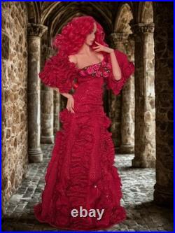 LONGING FOR A ROSE Gown For Inamorata Iplehouse Fashion, Amicus, KD, Tonner Dolls