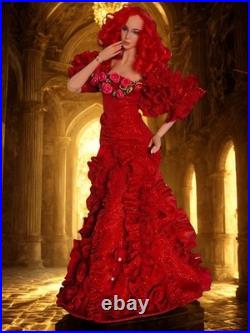 LONGING FOR A ROSE Gown For Inamorata Iplehouse Fashion, Amicus, KD, Tonner Dolls