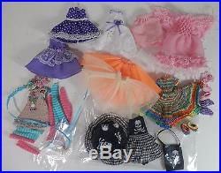 Large Lot Wilde Imagination Sad Sally Doll, Gimme Candy Complete + Outfits Wigs